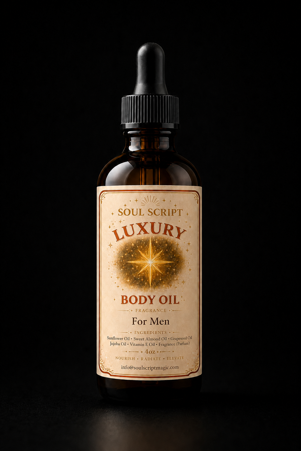 LUXURY BODY OIL FOR MEN