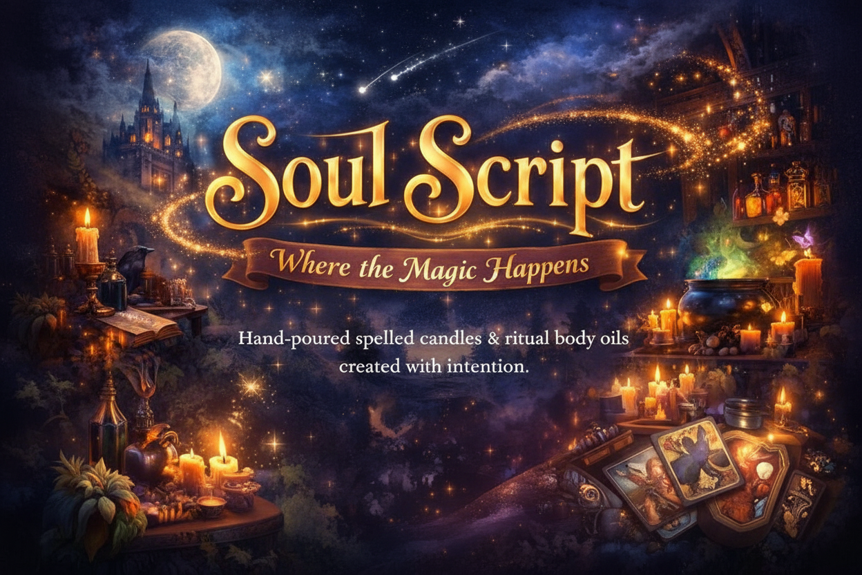 Soul Script Clean Banner